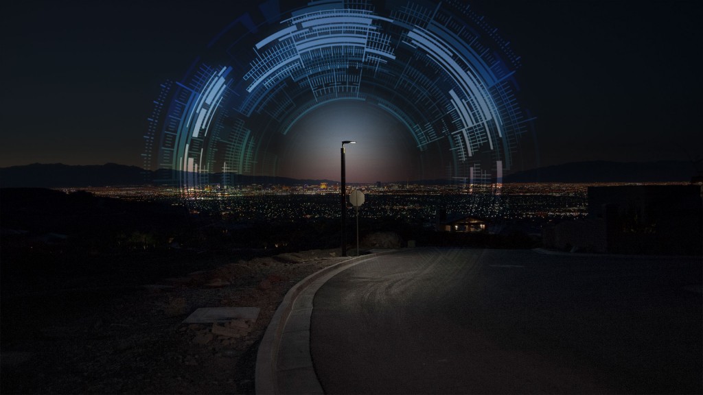 Soluxio solar powered light poles with machine learning