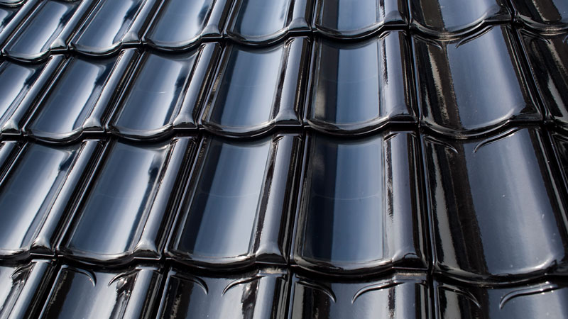 FlexSol solar roof close-up